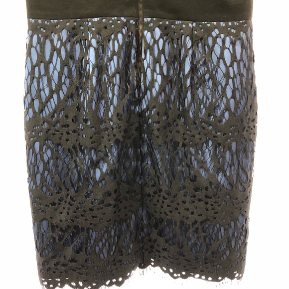 robert rodriguez black blue dress sz 6 sleeveless - Picture 7 of 8